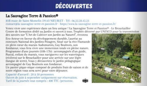 La Sauvagine Terre et Passion®