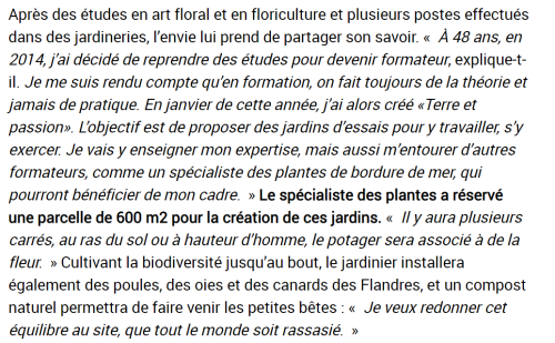 La Sauvagine Terre et Passion®